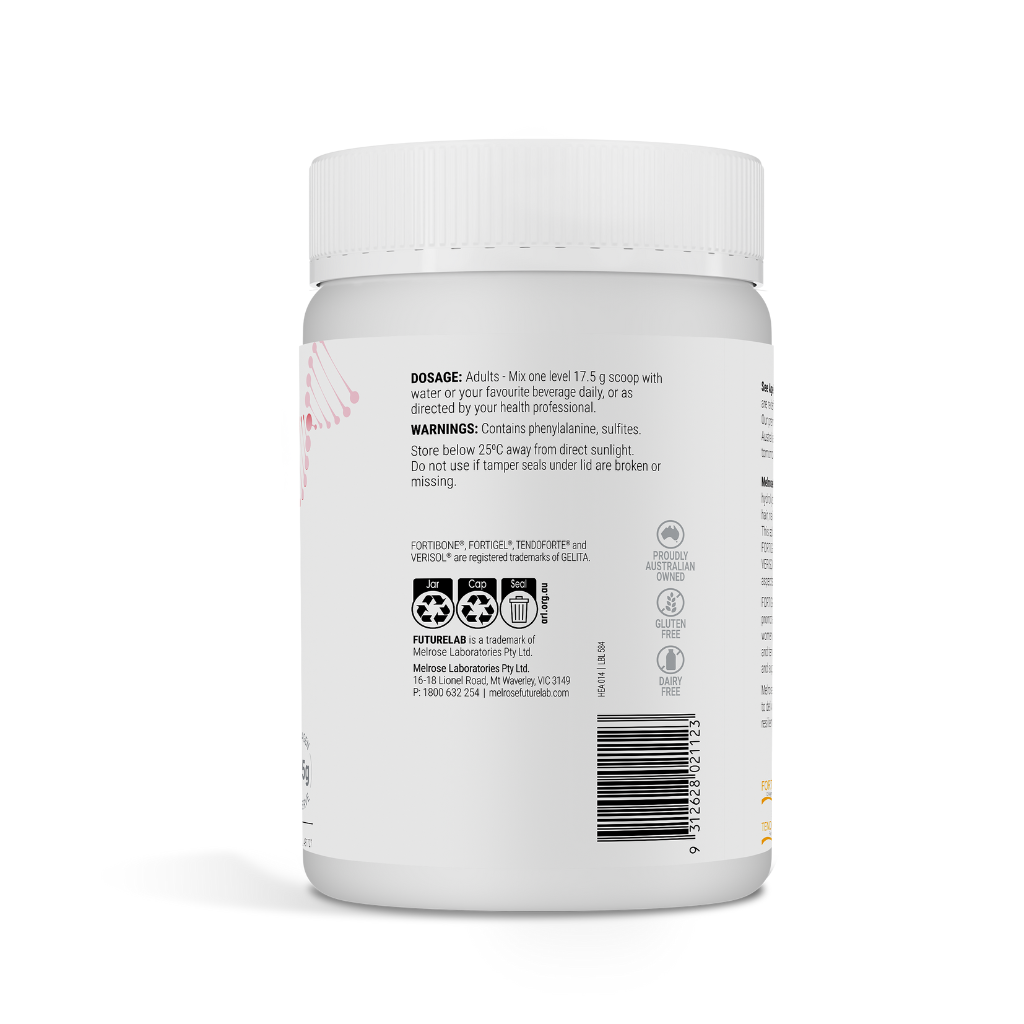 Total Body Collagen Supplement Melrose FutureLab Melrose Health Total body collagen supplement melrose futurelab melrose health